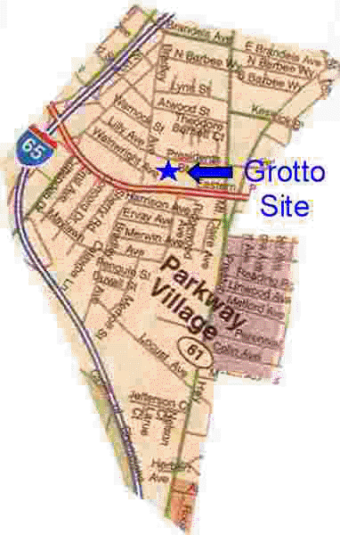 map of St. Joseph's Neighborhood